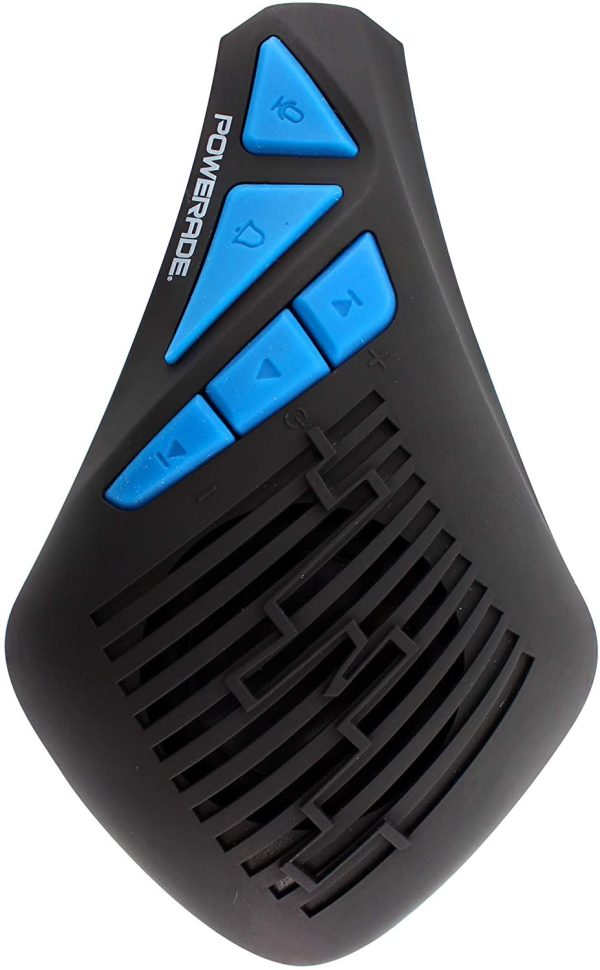 Powerade 477078, Altavoz portátil con Bluetooth, Negro Azul Reacondicionado Online now