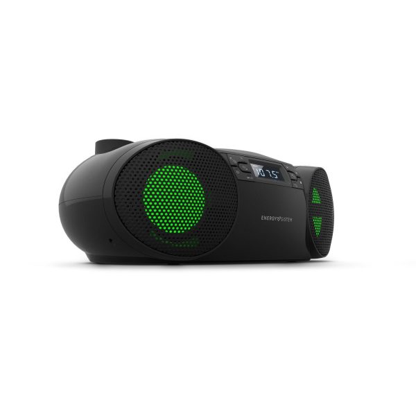 Energy Sistem Boombox 6 Bluetooth CD Player 12 W LED lights Reacondicionado Online Sale