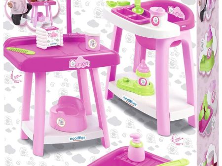 Jouets Ecoiffier 3 en 1 Nursery, 2878, Multicolor Embalaje Deteriorado Sale