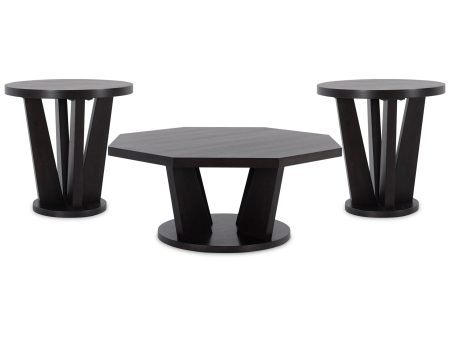 Signature Design by Ashley Chasinfield Occasional Table Set T458-6 T458-6 T458-8 For Cheap